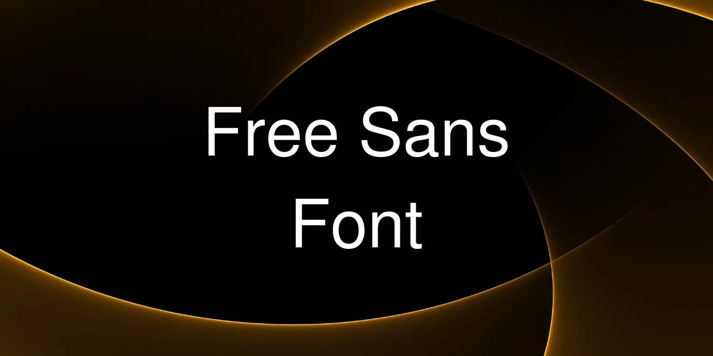 Free Sans Font