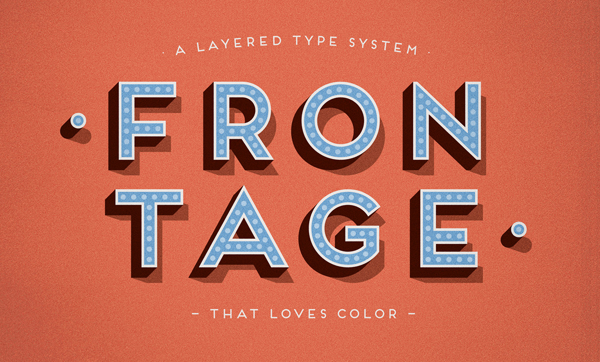 Frontage Font Preview
