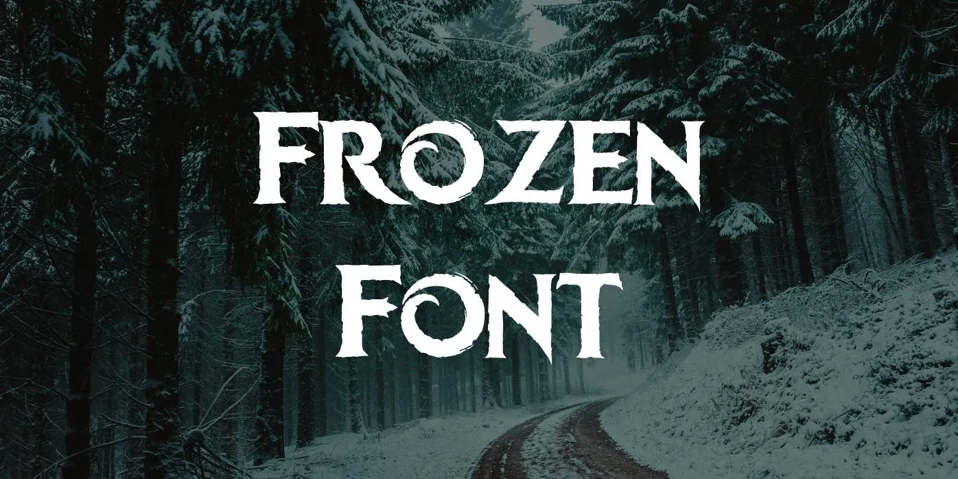 Frozen Font
