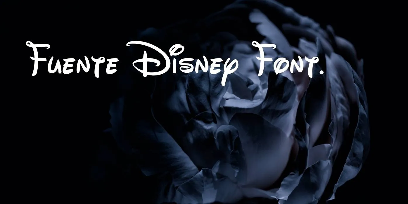 Fuente Disney Font