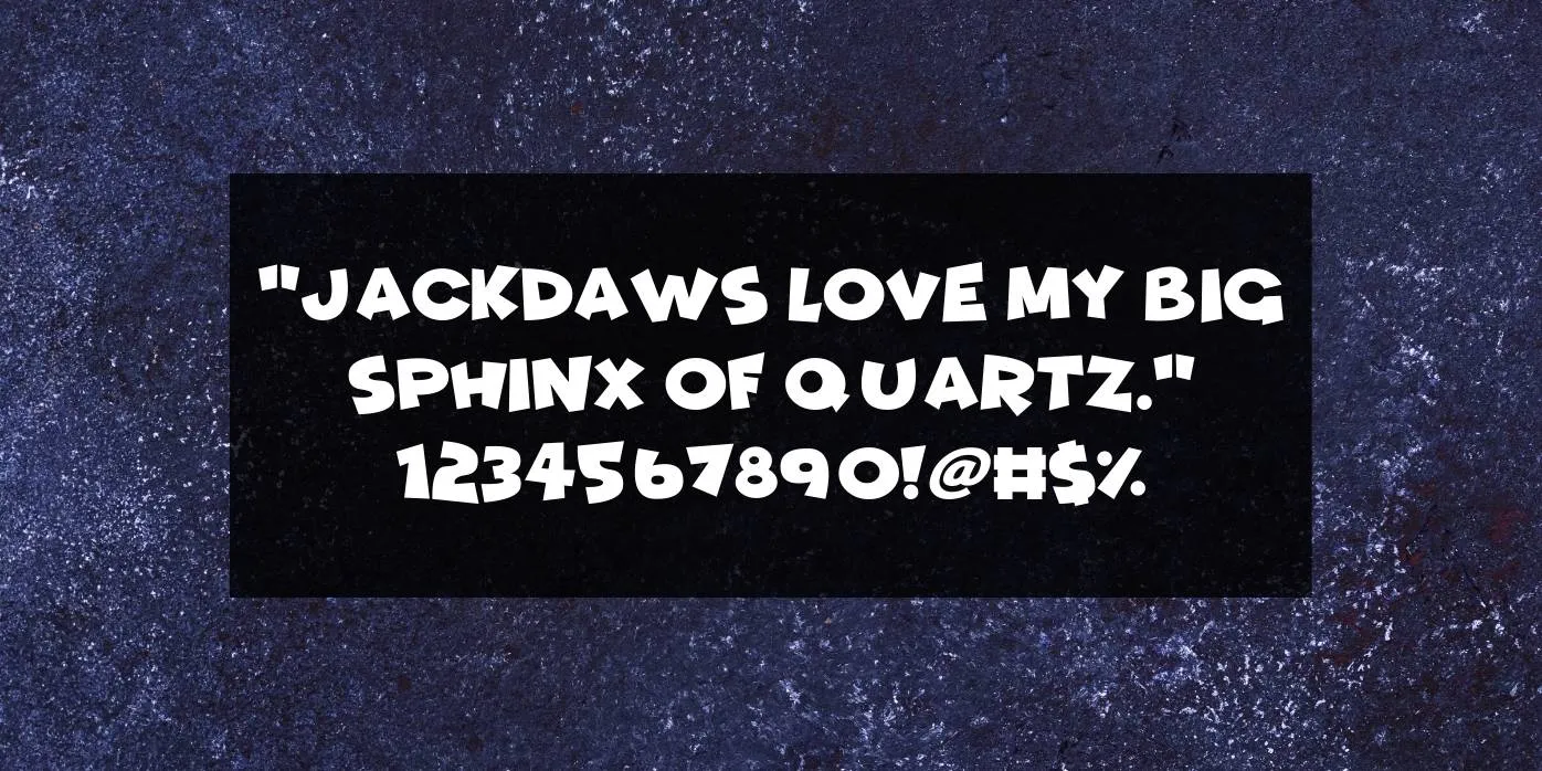 Funhouse Font Preview