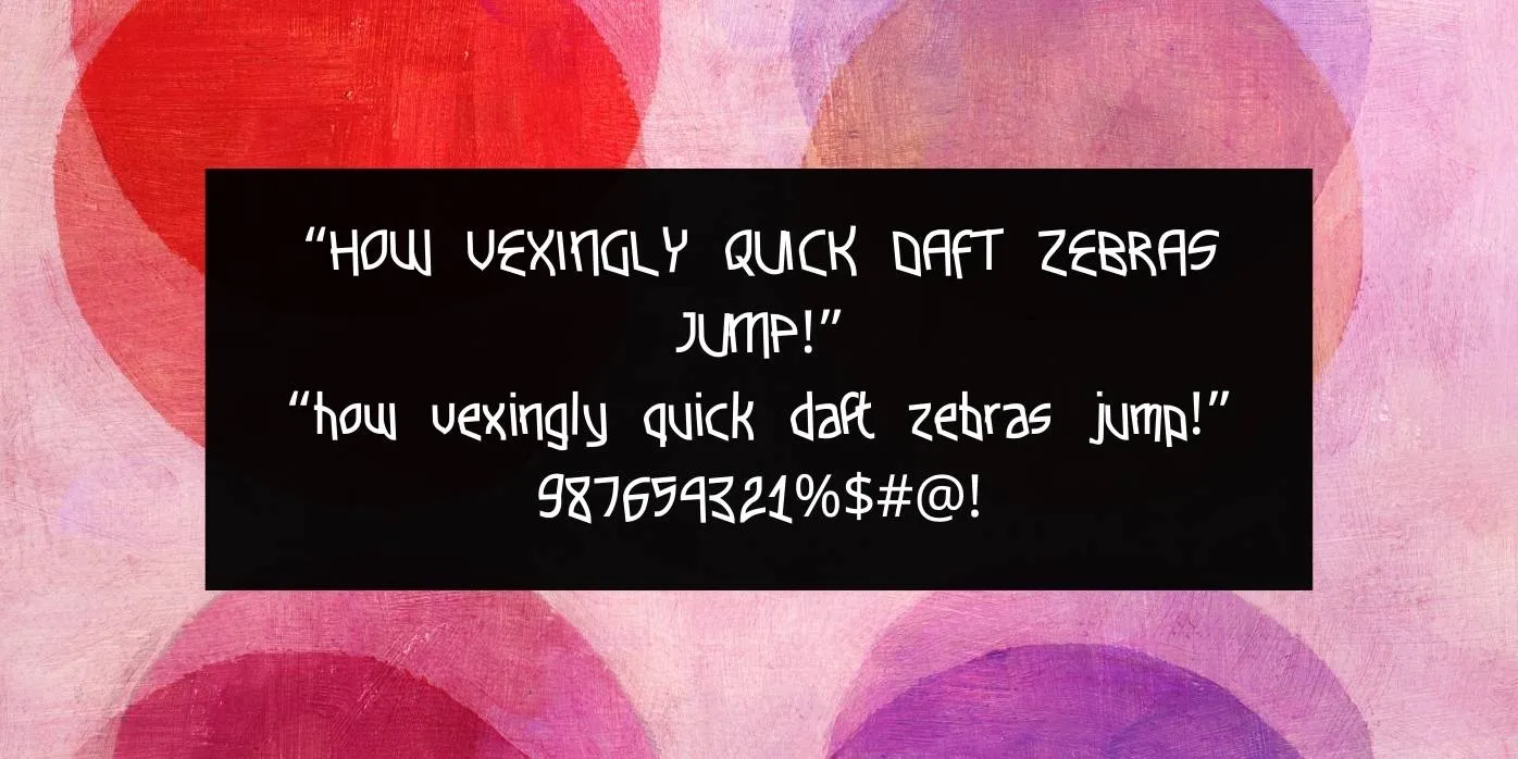 Funkytown Font Preview