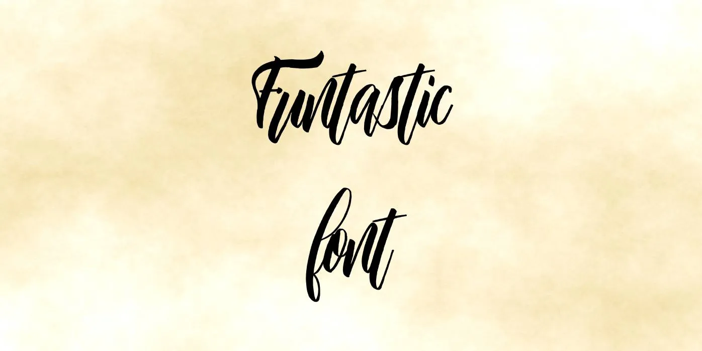 Funtastic Font