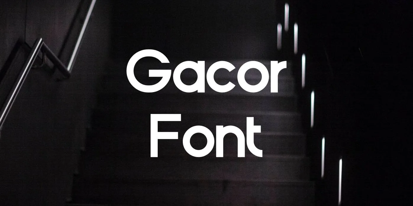 Gacor Font