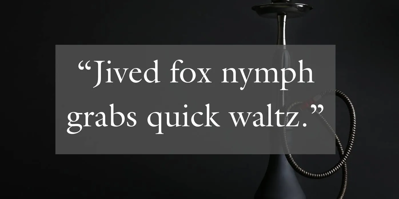 Galliard Font Preview