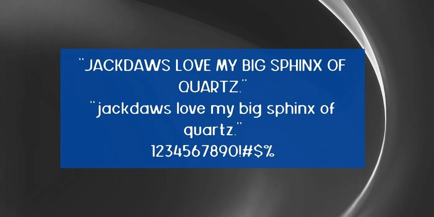 Gihun Font Preview