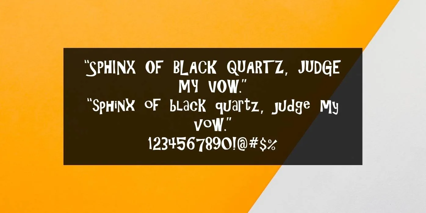 Gilligans Island Font Preview
