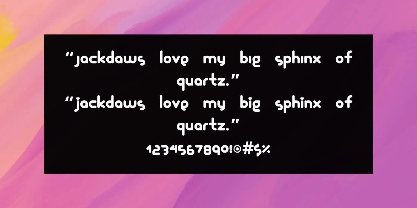 Glamour Girl Font Preview