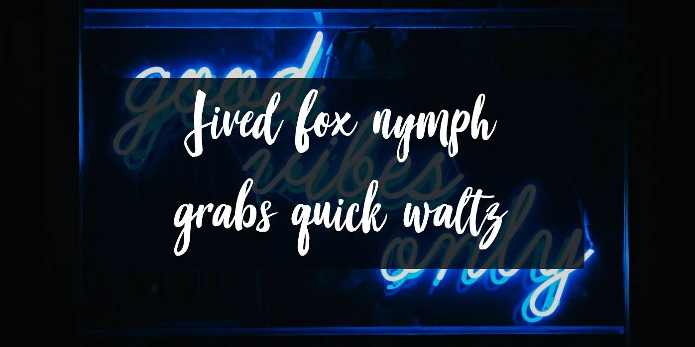 Good Vibes Font Preview