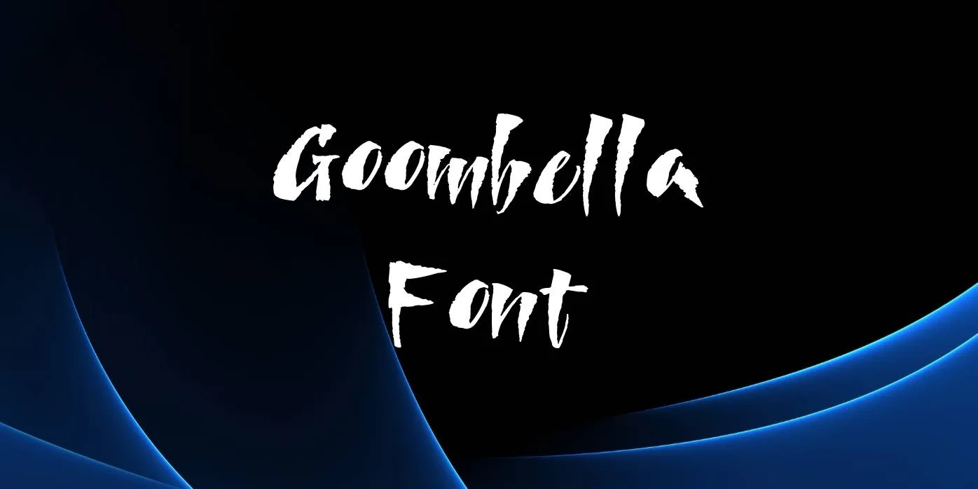 Goombella Font