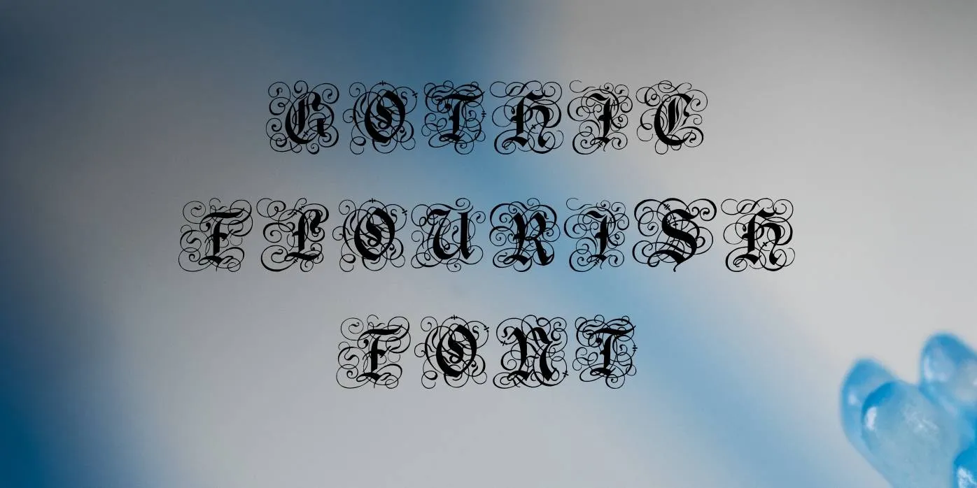 Gothic Flourish Font