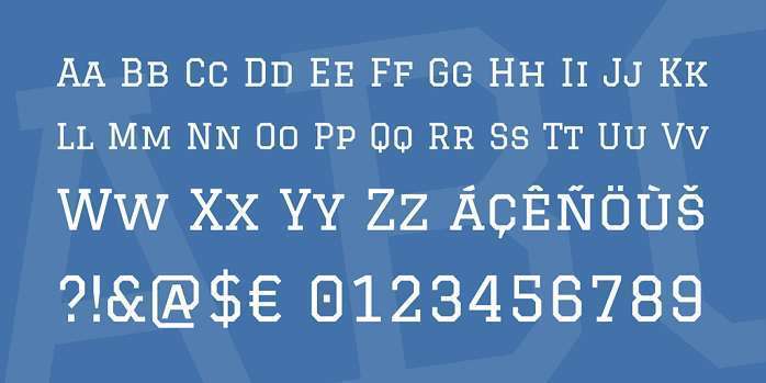 Graduate Font Preview