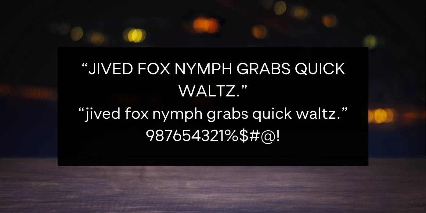 Gramatika Font Preview