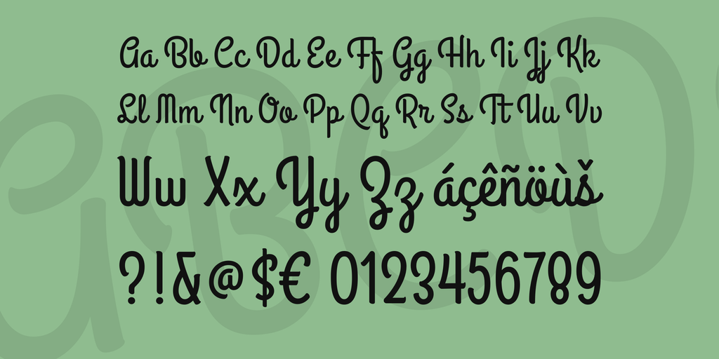 Grand Hotel Font Preview