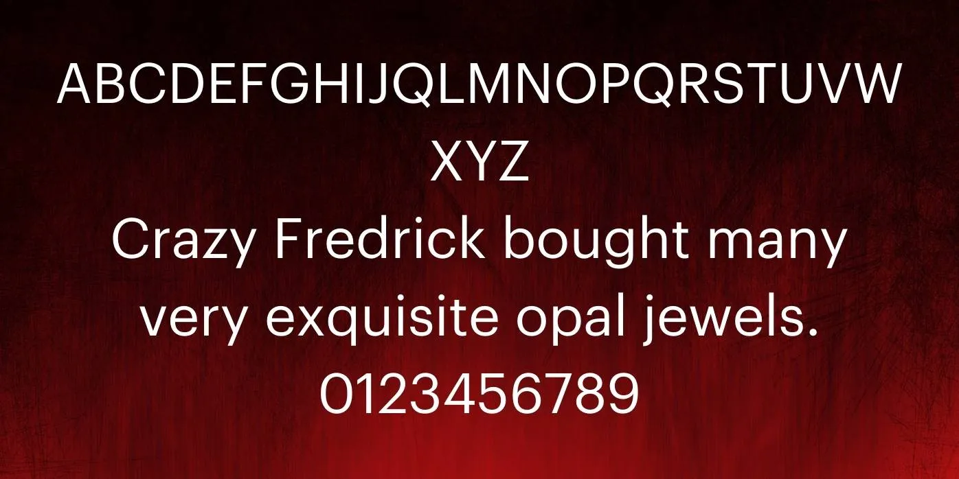 Graphik Font Preview