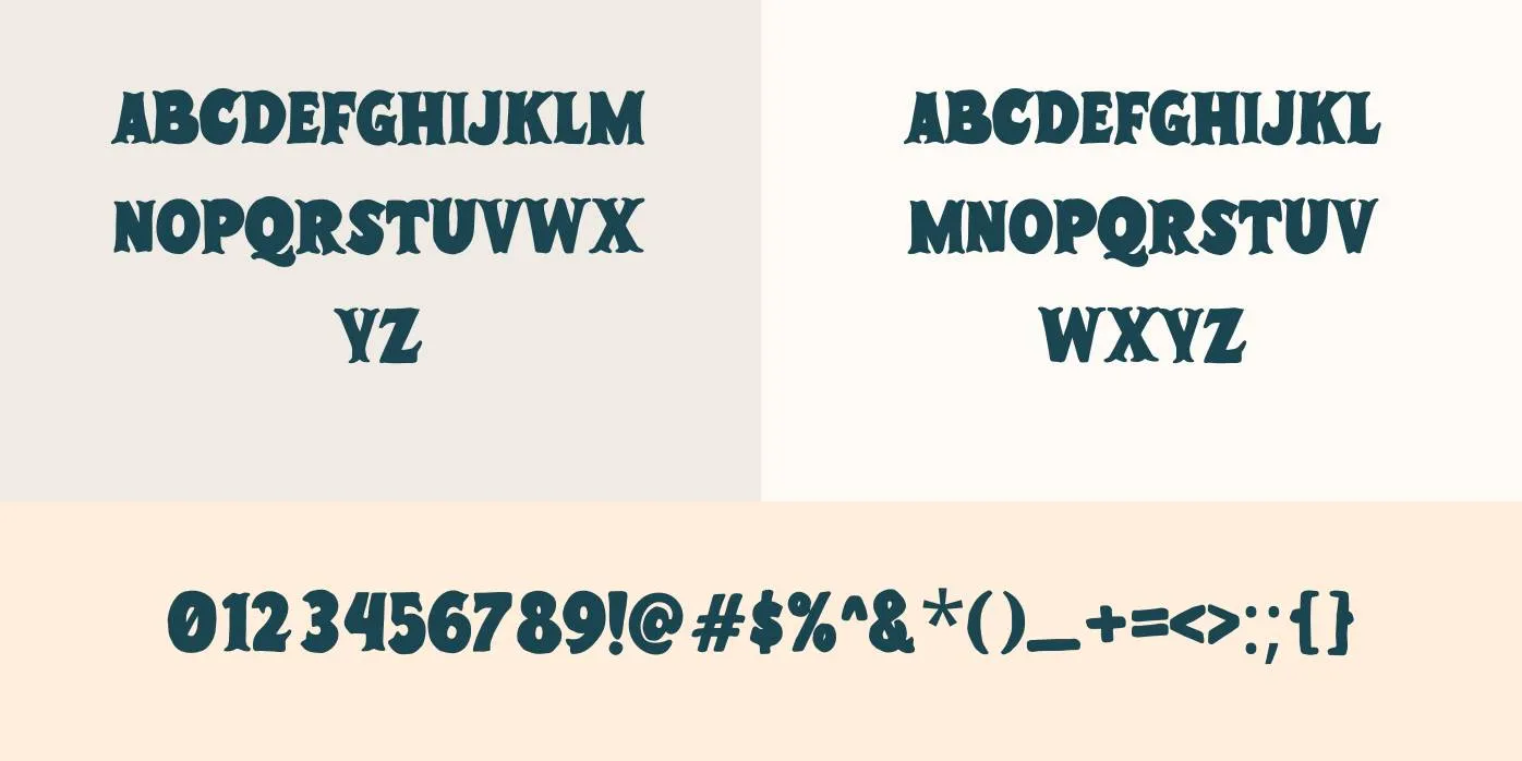 Gravel Font Preview