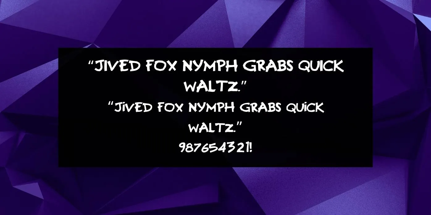 Gremlins Font Preview