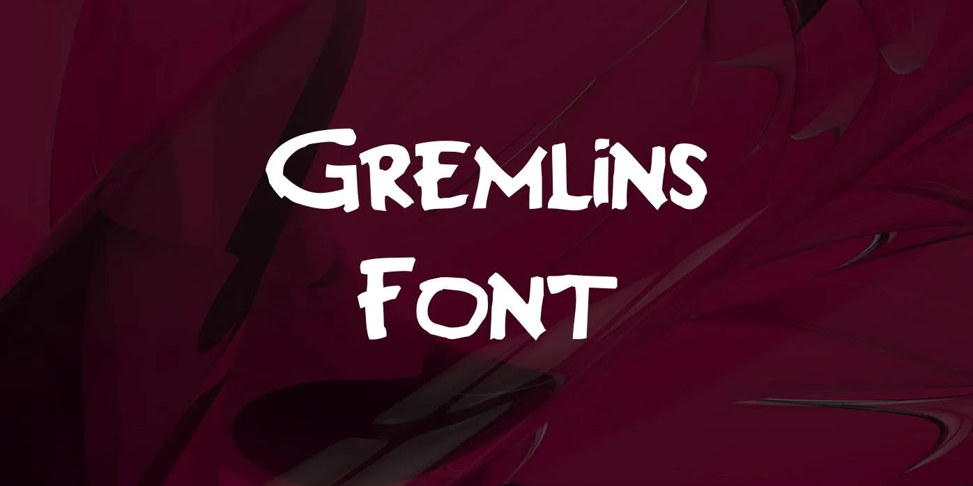 Gremlins Font