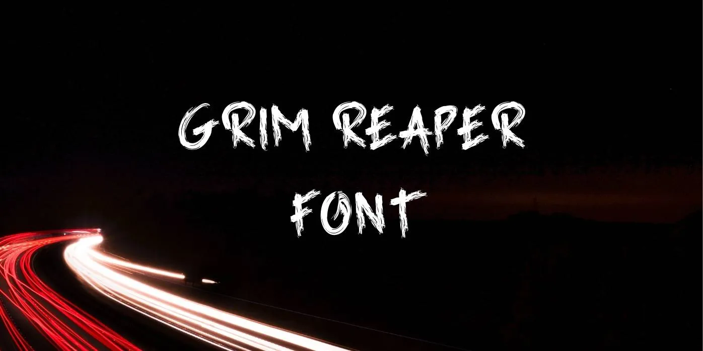 Grim Reaper Font