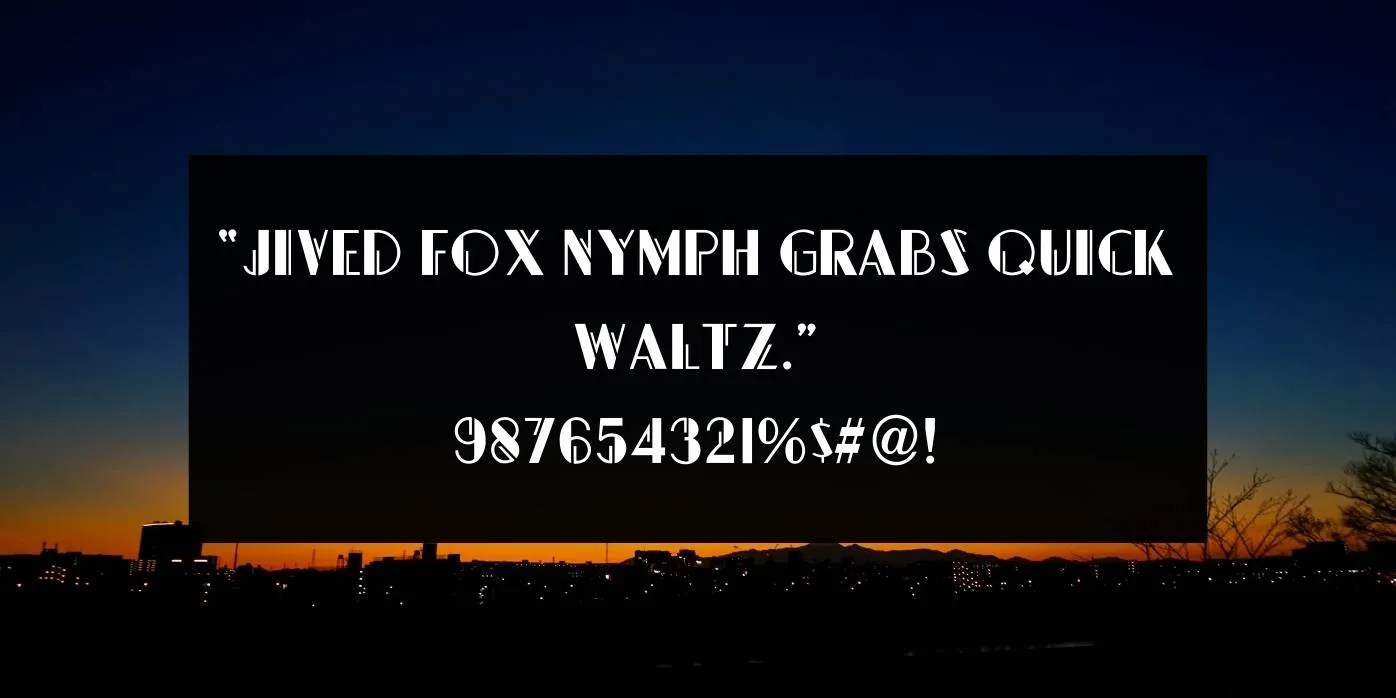 Grock Font Preview