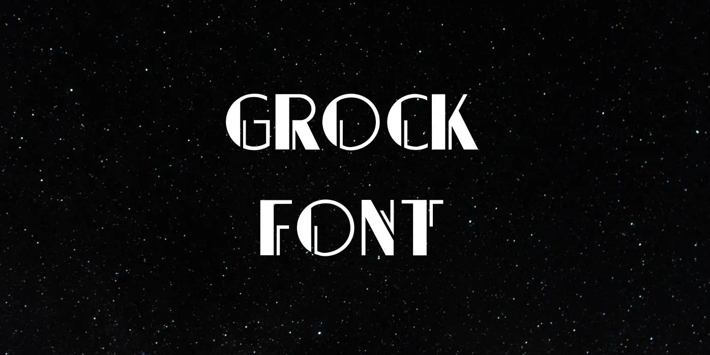 Grock Font