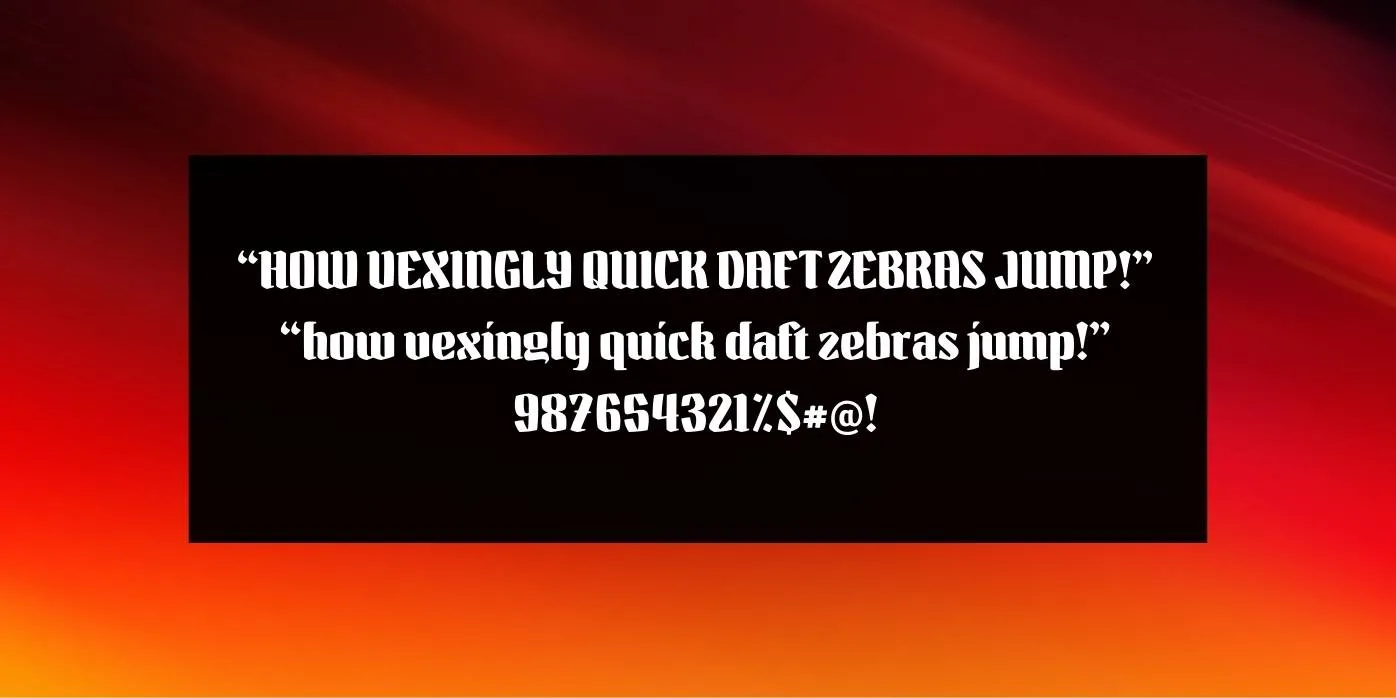 Guillemet Font Preview