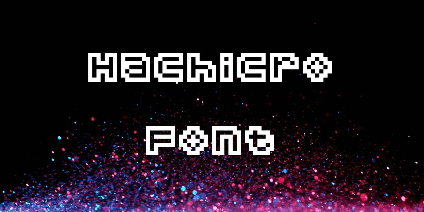 Hachicro Font