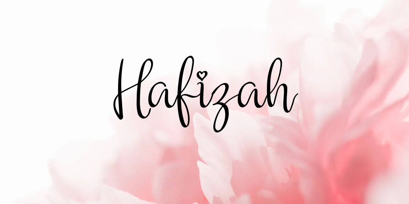 Hafizah Font