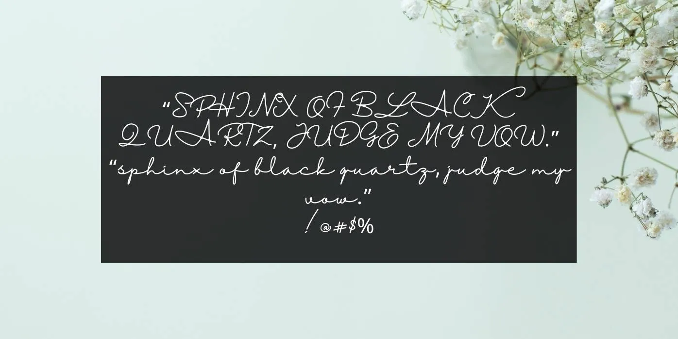 Halimun Font Preview