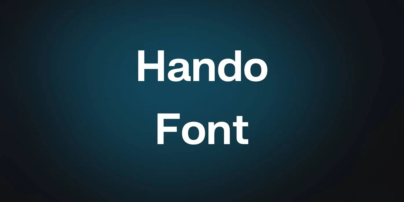 Hando Font