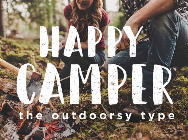 Happy Camper Font