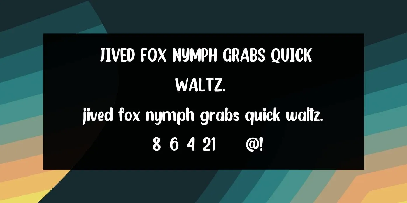 Happy Lucky Font Preview