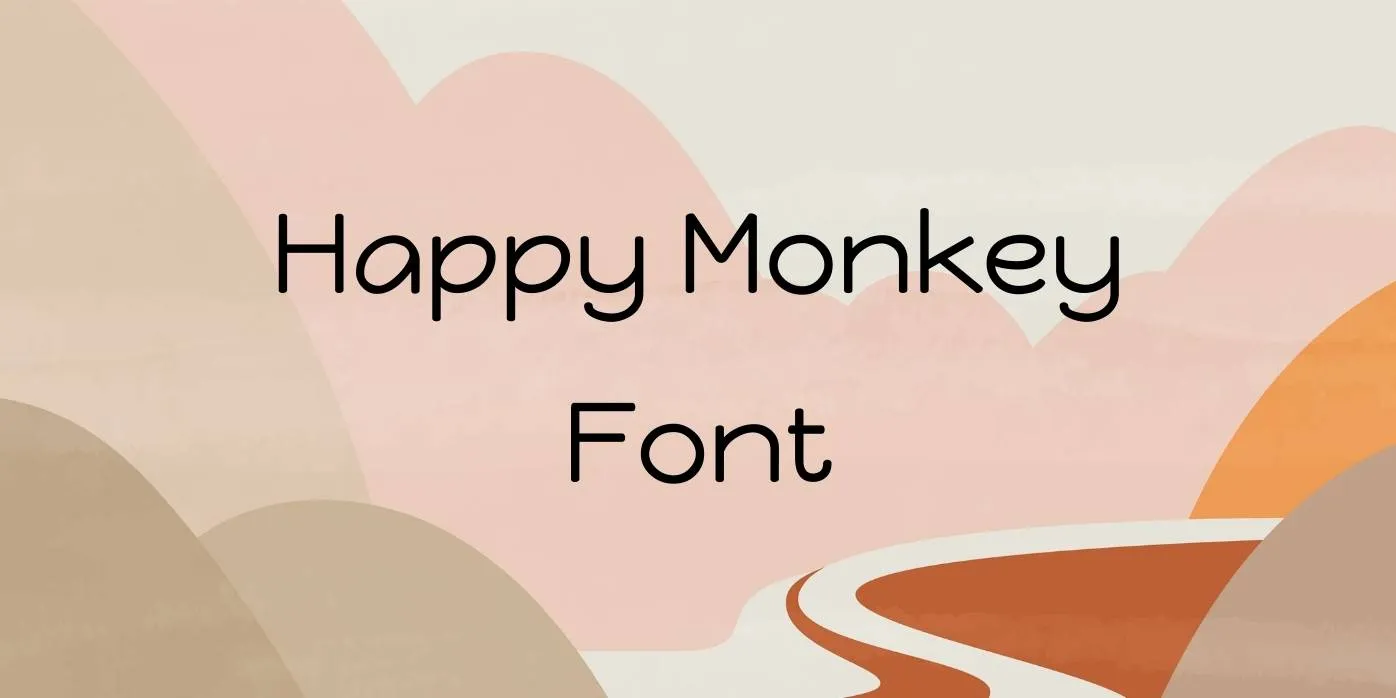 Happy Monkey Font