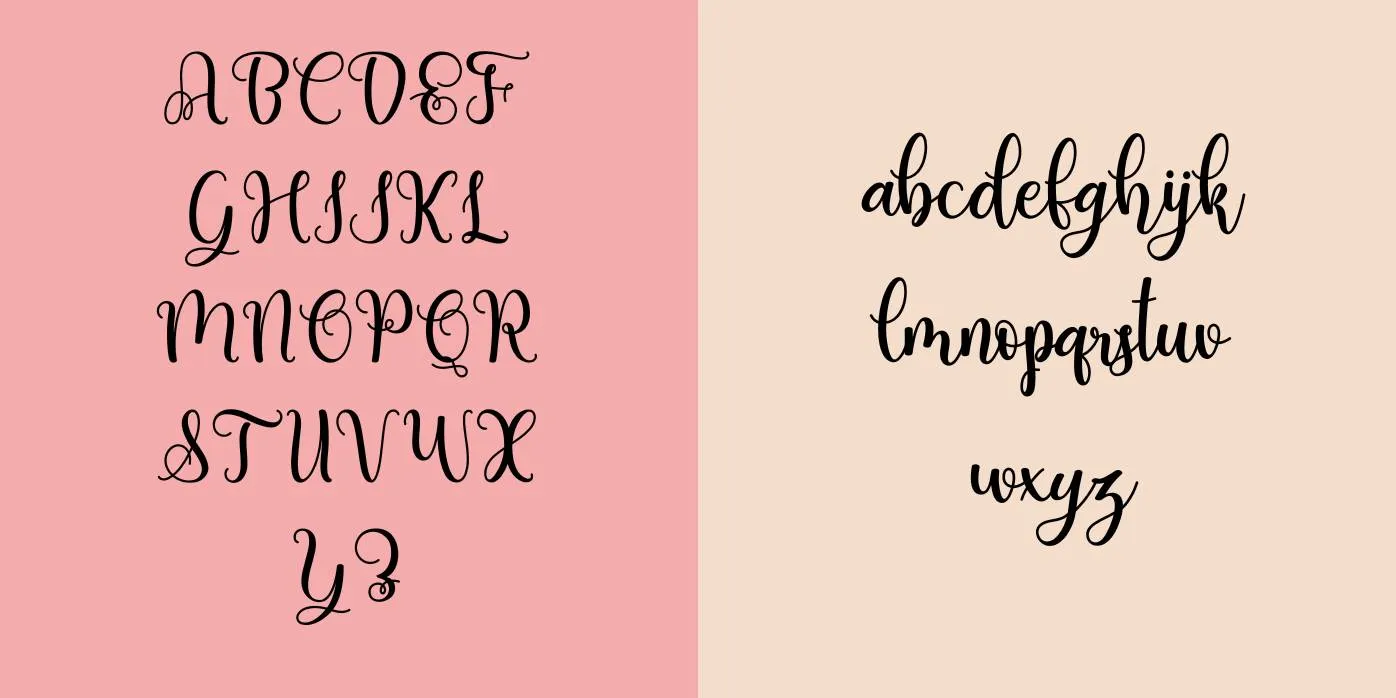 Hello Bucin Font Preview