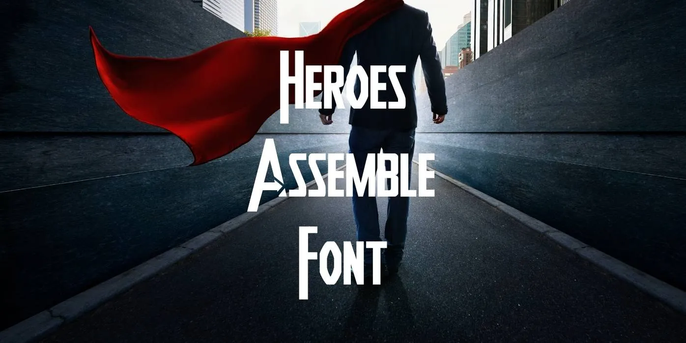 Heroes Assemble Font