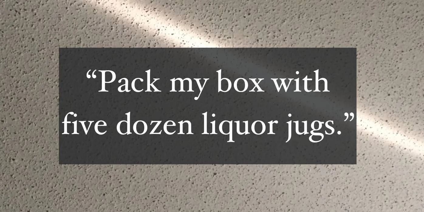 Hoefler Font Preview