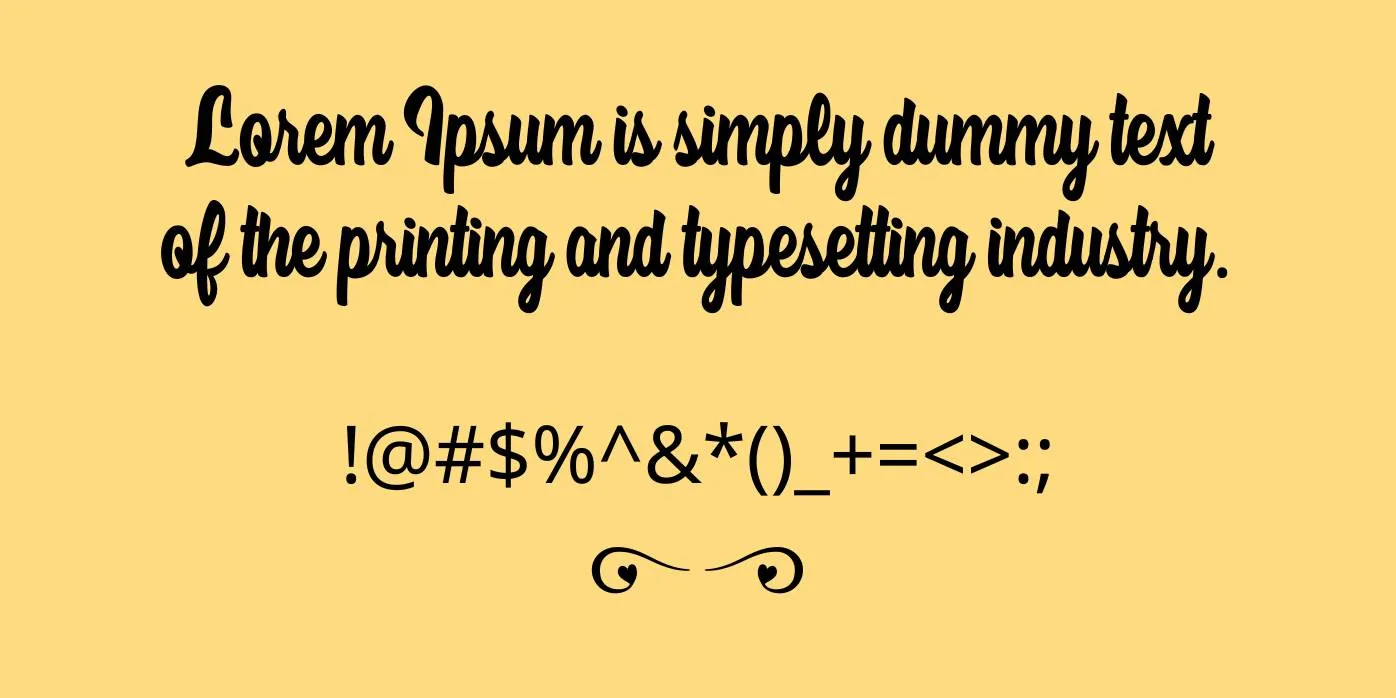 Honeybe Font Preview