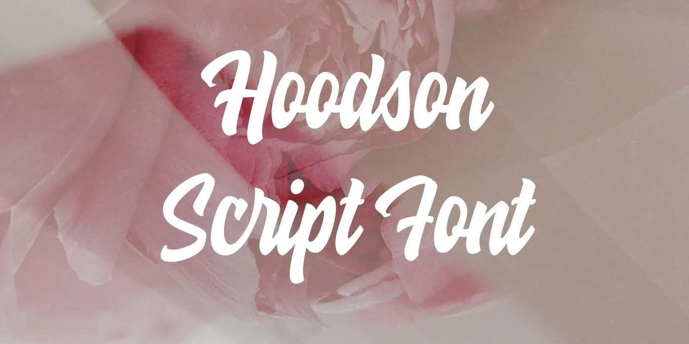 Hoodson Script Font