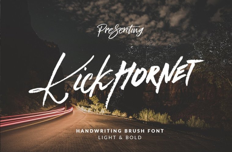 Hornet Font Preview