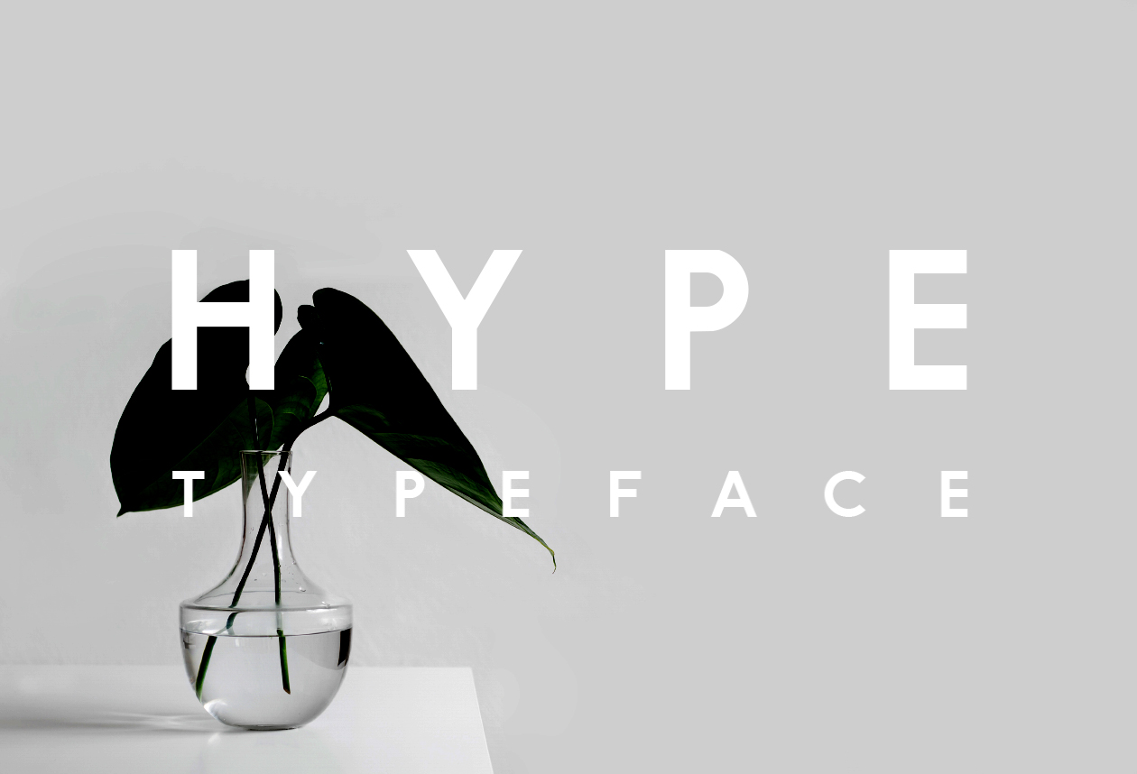 Hype Free Typeface Font
