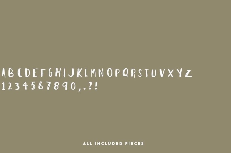I Need Coffee Font Preview
