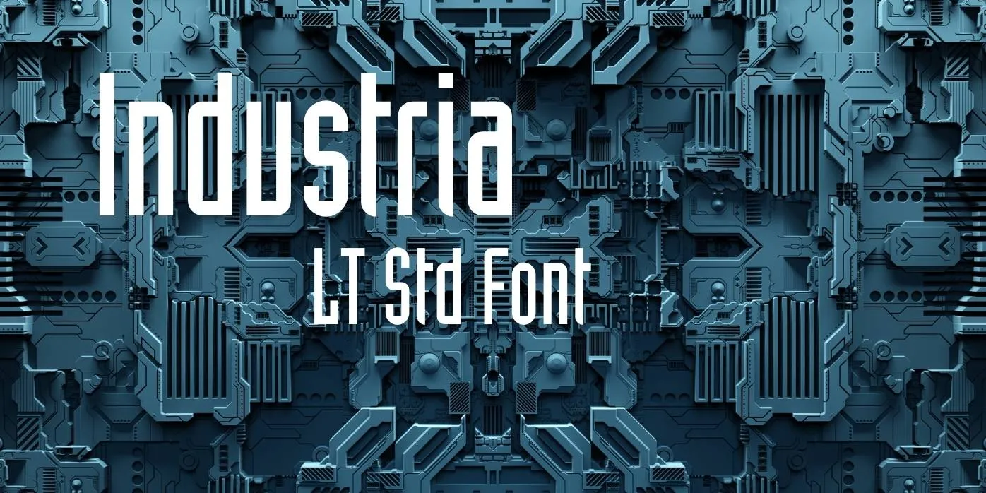 Industria LT Std Font