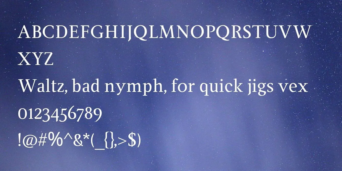 Ingleby Font Preview