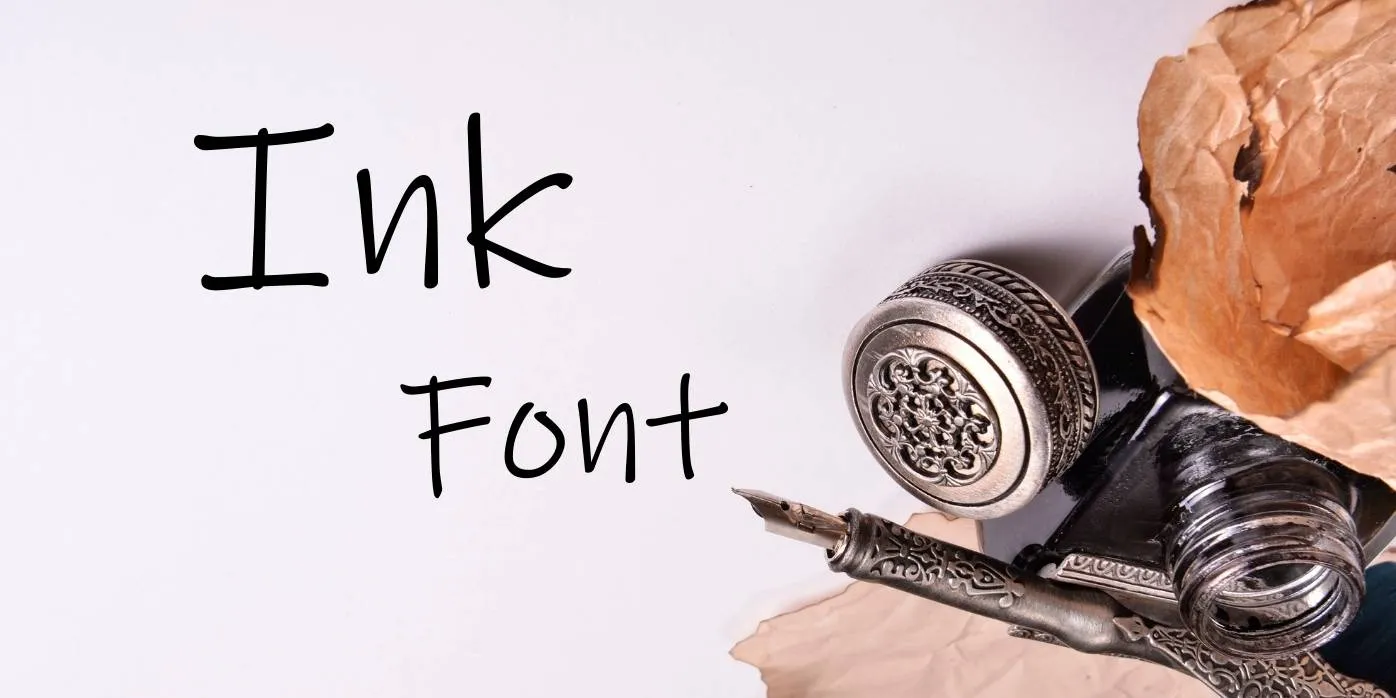 Ink Font