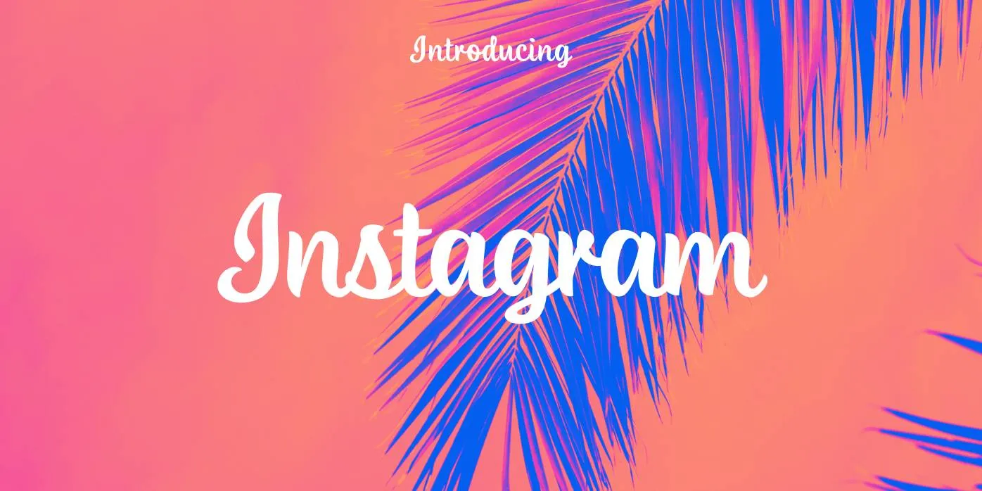Instagram Font