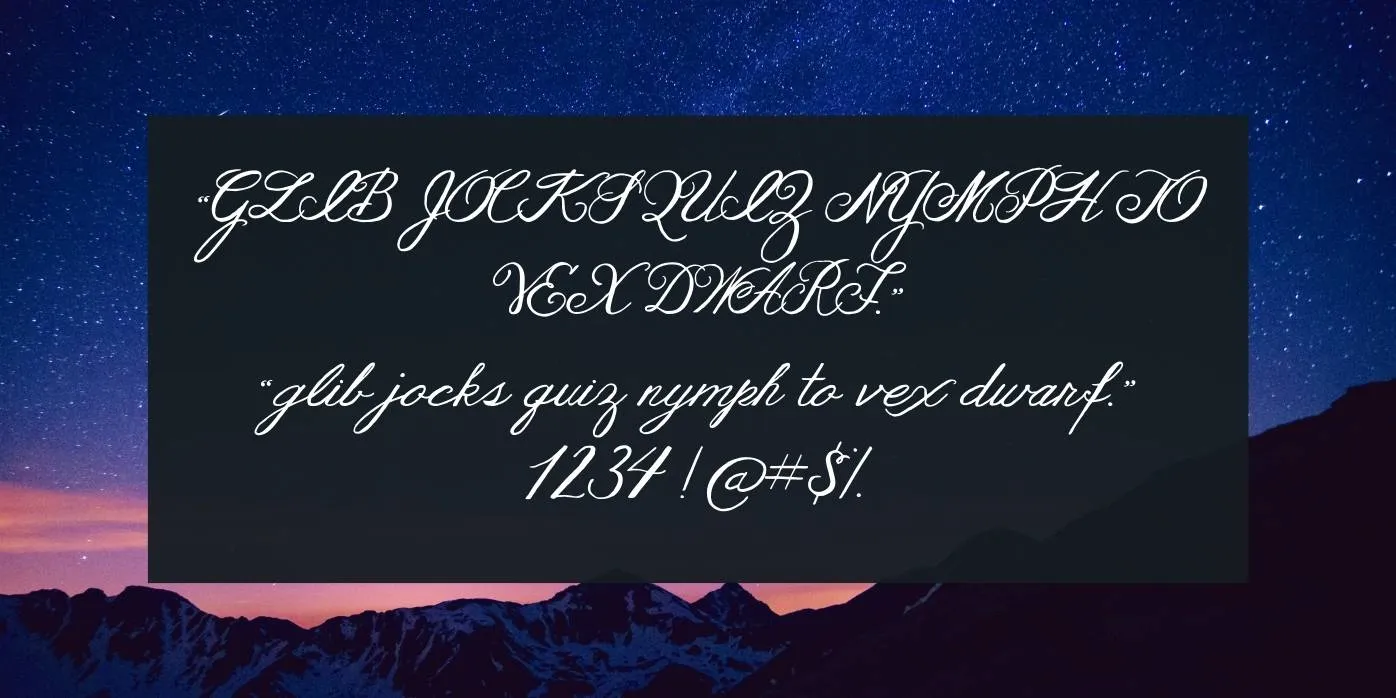Janda As Long As You Love Me Font Preview