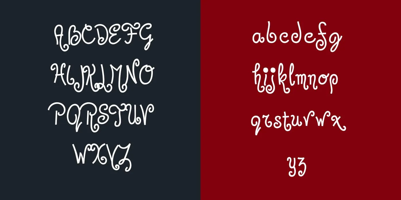 Jandles Font Preview
