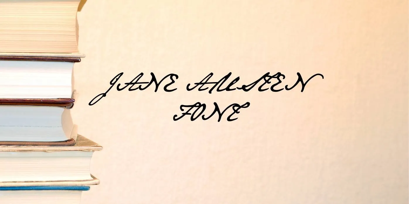 Jane Austen Font