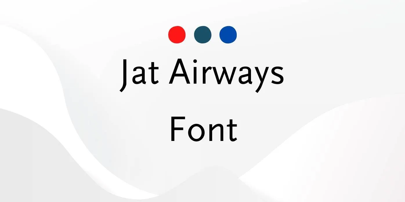 Jat Airways Font
