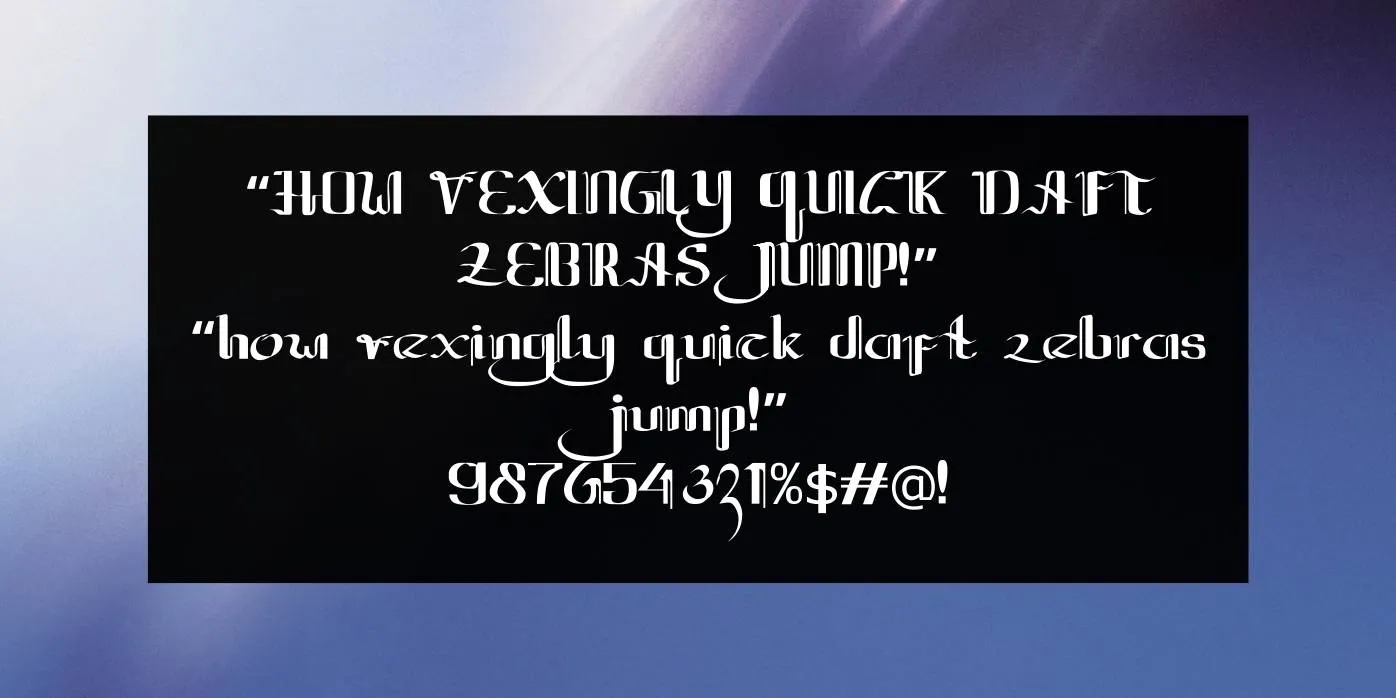 Jawa Palsu Font Preview